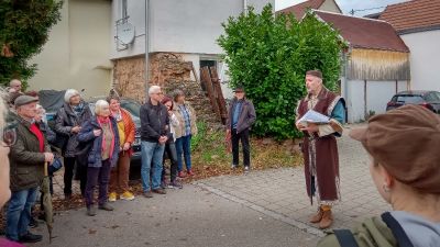 Stadtfuehrung in Kenzingen - Stadtarchaeologie und Stadtbefestigung